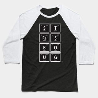 Strasbourg City | Periodic Table Baseball T-Shirt